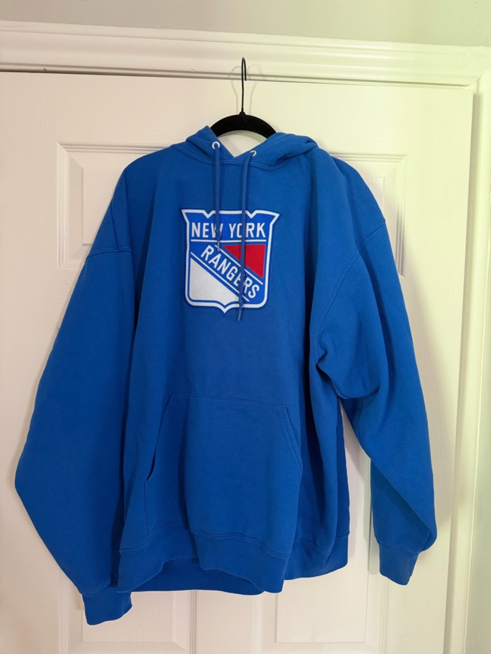 New York Rangers Blue Hoodie XL NHL Hockey Fan Apparel